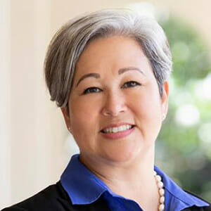 Suzanne Vares-Lum, president of the East-West Center and a former Major General in the United States Army